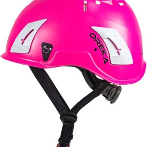 Irudek Oreka Pink PembeYüksekte Çalışma Dağcı Kaskı