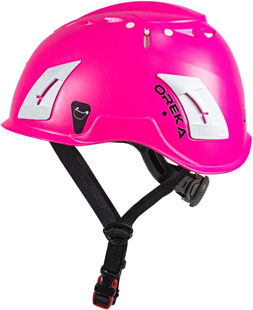 Irudek Oreka Pink PembeYüksekte Çalışma Dağcı Kaskı Irudek Oreka Pink PembeYüksekte Çalışma Dağcı Kaskı